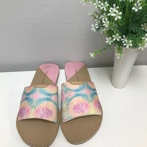 Tom's Carly Slip On Sandals - Size 6